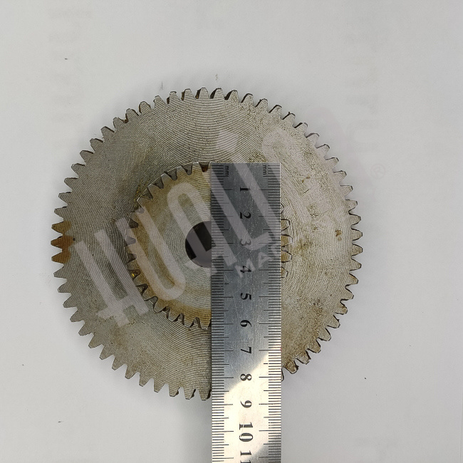 Шестерня двойная привода вала нижнего барабана к JGL (3-5) Hualian - Купить с доставкой по всей России - 4