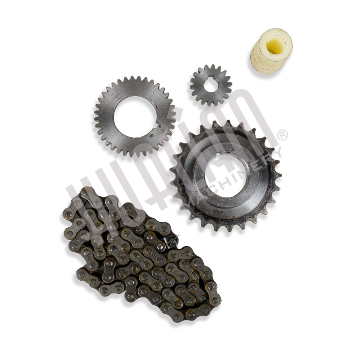 Ведушая и ведомая звезда цепного привода тестошнека JGT-60 HZ (1-16) Hualian - Купить с доставкой по всей России