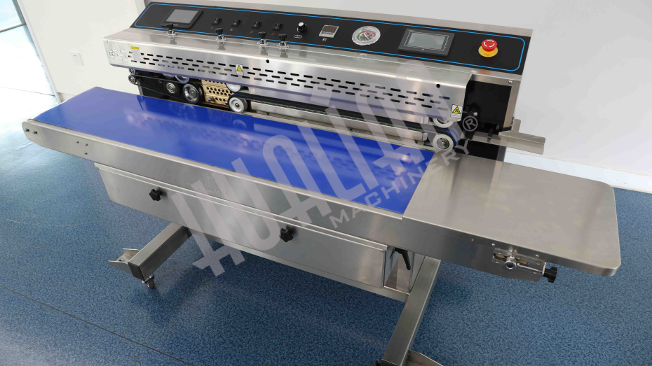 Горизонтальный конвейерный запайщик FRP-1120WH (SS) (нерж, каплеструйный принтер, откачка/наполн.возд) Hualian - Купить с доставкой по всей России - 24