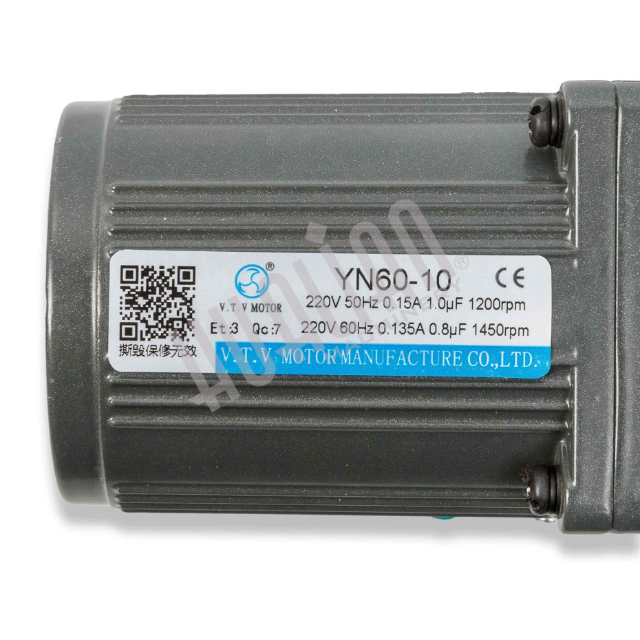 Мотор-редуктор намотки пленки для HL-95A (YN60-10 / 60JB 75G8) Hualian - Купить с доставкой по всей России - 3