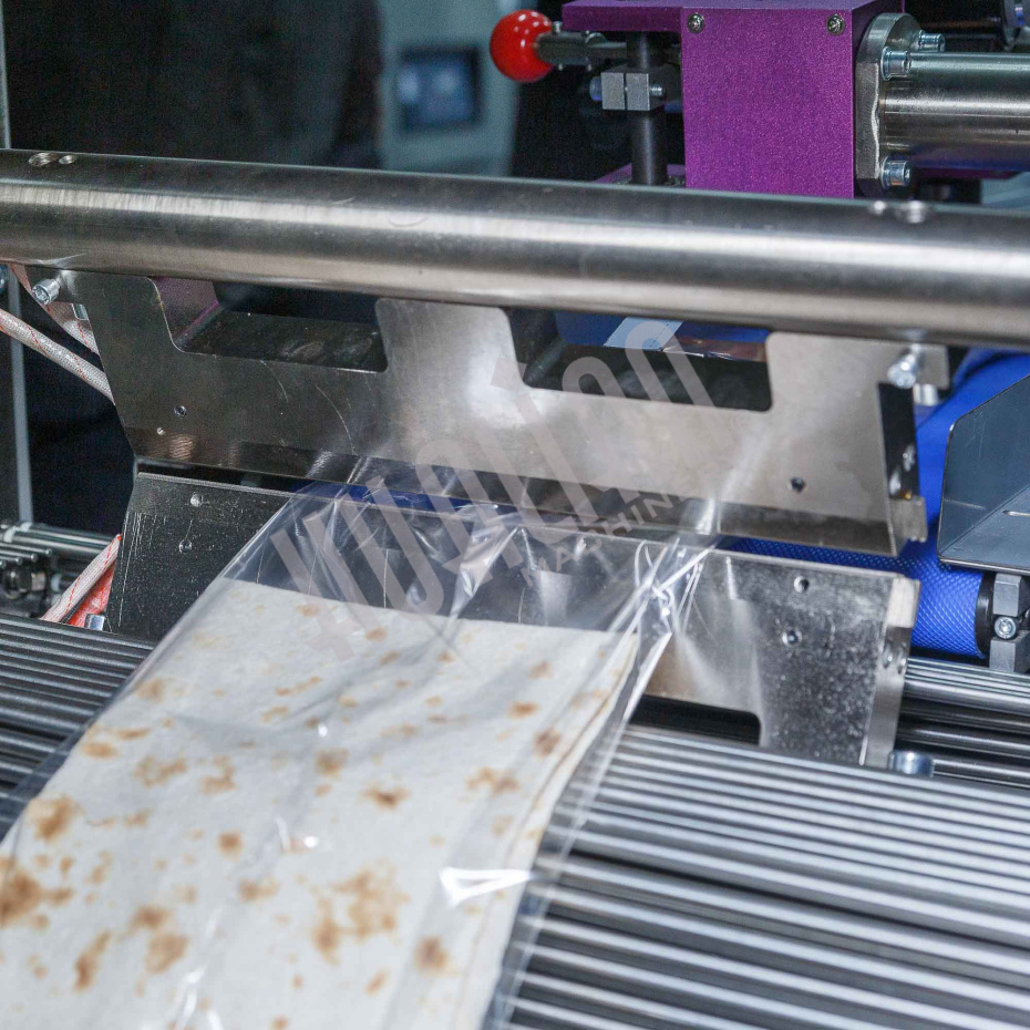 Горизонтальная упаковочная машина DXDZ-600XD (лент. 250 мм, рег.форм., S 400, L 180-500, H-120) Hualian - Купить с доставкой по всей России - 5