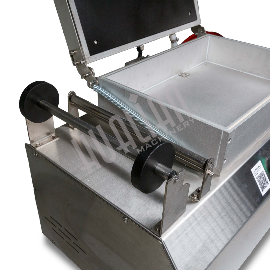 Ручной вакуумный пищевой скин-упаковщик HLV-300VST (глубина лотка 55 мм,2 лотка) PREMIUM Hualian - Купить с доставкой по всей России - 11