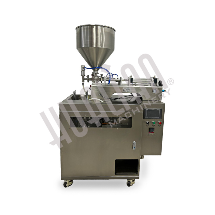 Упаковочная машина HLDX-9018G с поршневым дозатором Hualian - Купить с доставкой по всей России