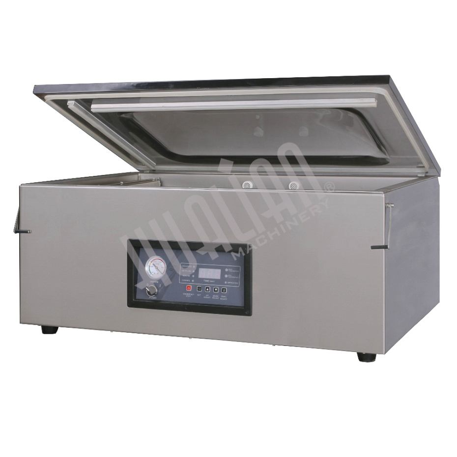 Настольный вакуумный упаковщик DZQ-900/T (нерж., газ) Hualian - Купить с доставкой по всей России