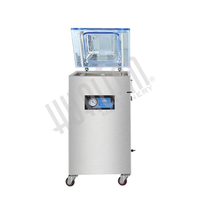 Напольный вакуумный упаковщик HVC-410F/2A-G (нерж., газ)  Hualian - Купить с доставкой по всей России - 3