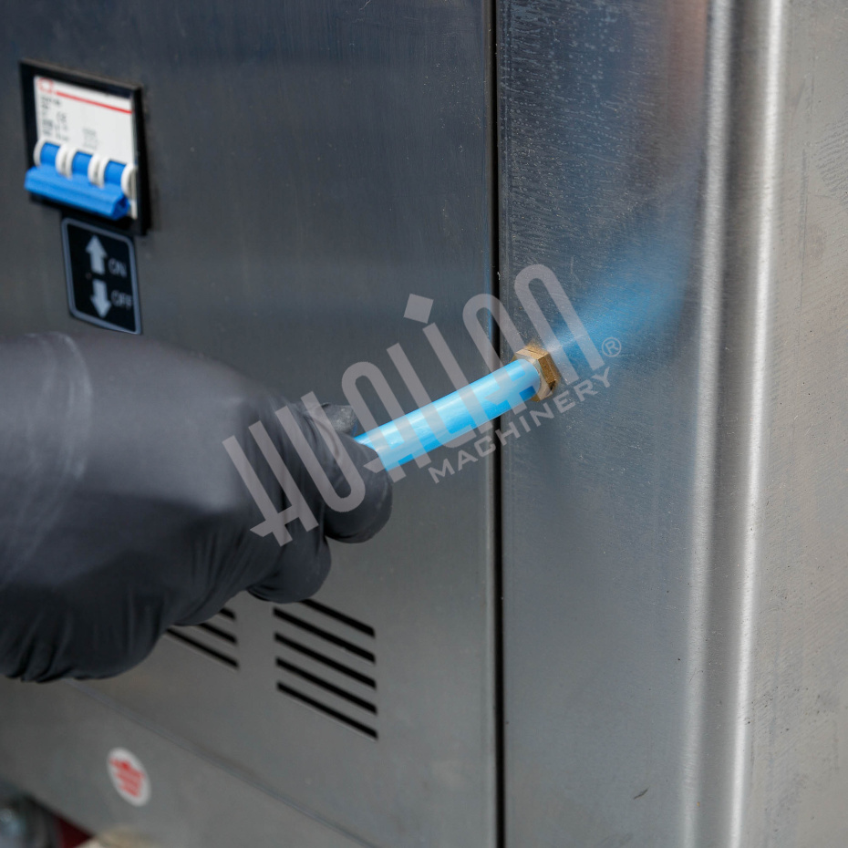 Напольная двухкамерная вакуум-упаковочная машина DZQ-700/2SB (нерж., газ) Hualian - Купить с доставкой по всей России - 12