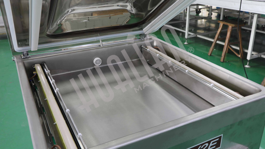 Напольный вакуумный упаковщик DZ-500/2E (нерж.) Hualian - Купить с доставкой по всей России - 14