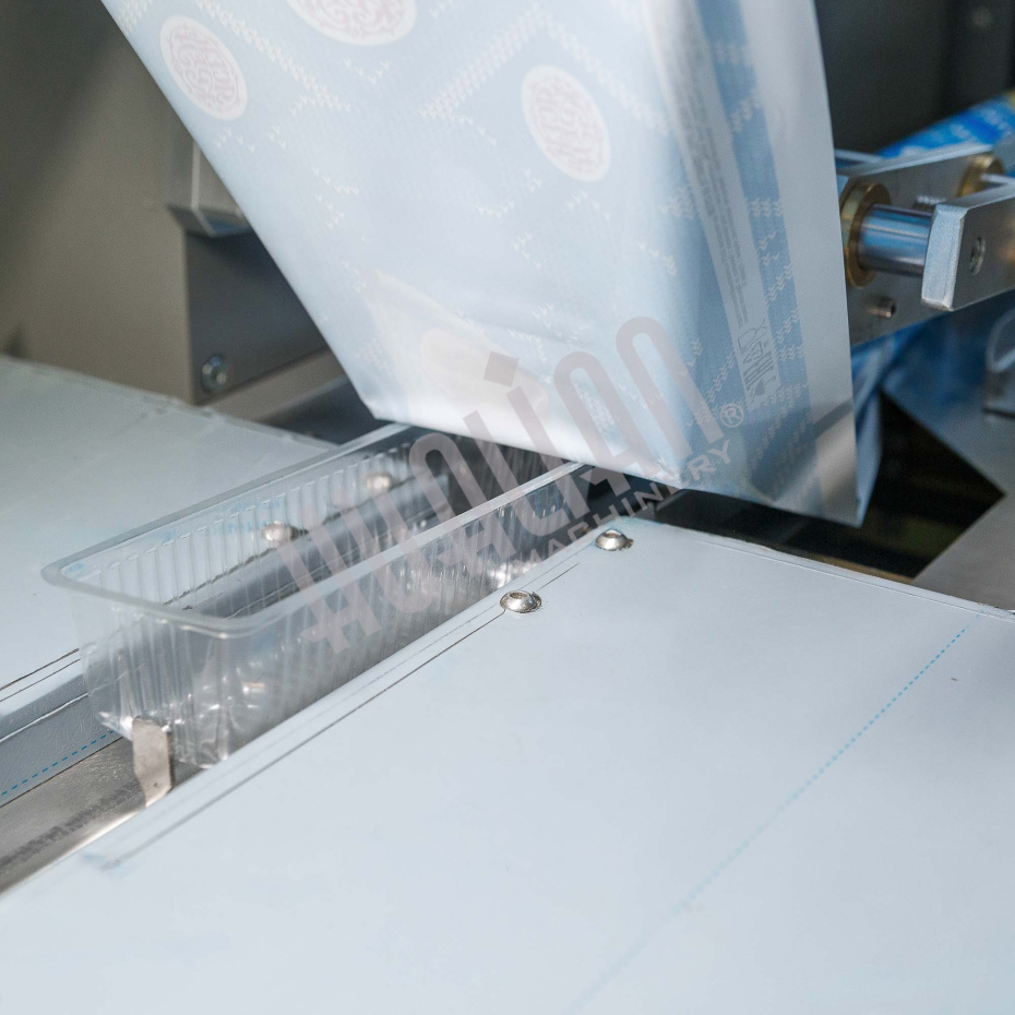 Автоматическая горизонтальная упаковочная машина DXDZ-250D NEW (1 нож, bag L 120-280mm, S 250mm, H - 40 mm) Hualian - Купить с доставкой по всей России - 7