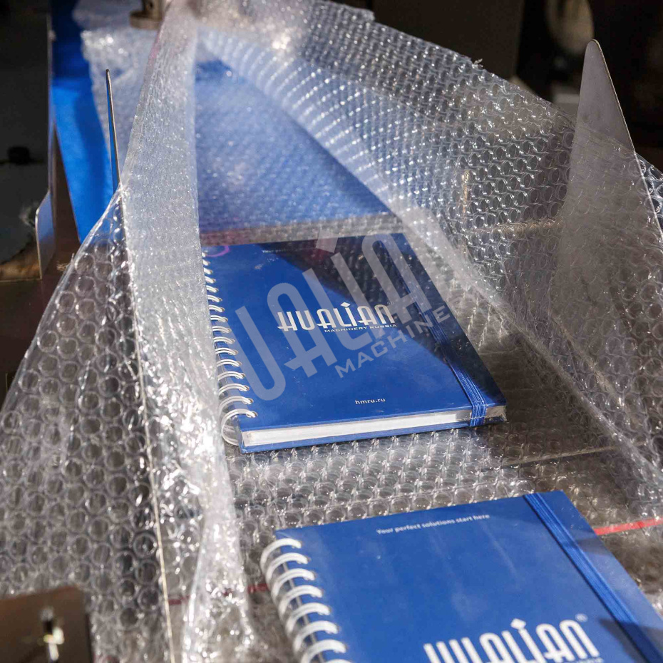 Автоматическая горизонтальная упаковочная машина DXDZ-600XD под ВПП (3 servo, лент. 250 мм, рег. форм., min bag L 130, H 120, трансп.попереч.запайки) Hualian - Купить с доставкой по всей России - 5