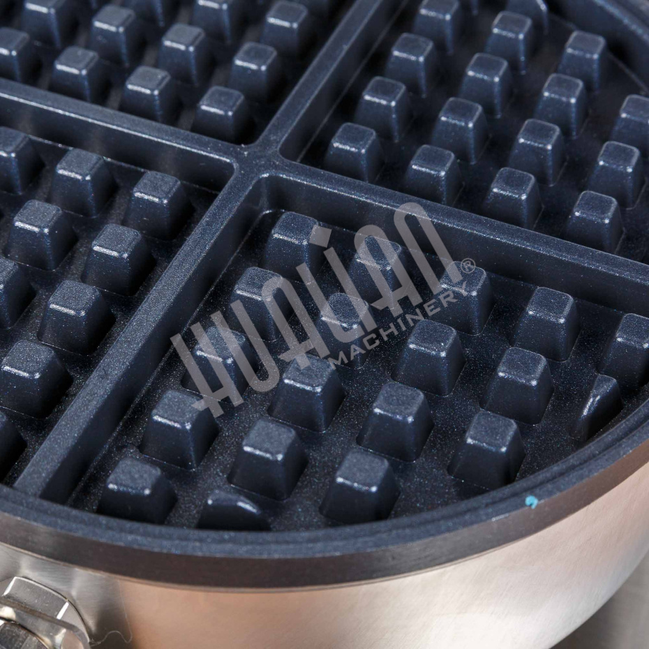 Вафельница для объемных вафель HWB-2 (2 секции, круг) Hualian - Купить с доставкой по всей России - 7