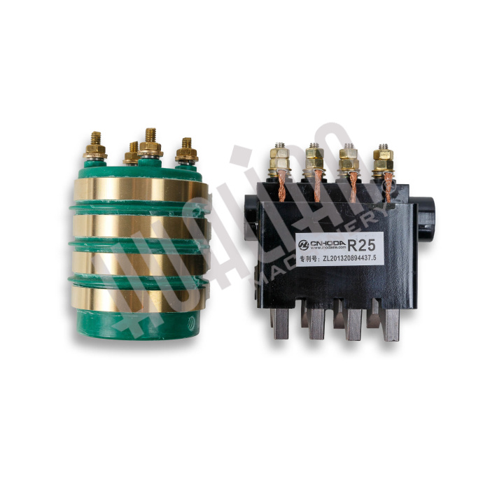 Токосъемный блок 4 кольца в комплекте с щетками для DXDZ Hualian - Купить с доставкой по всей России