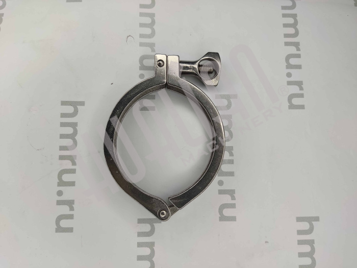 Хомут быстроразъёмного соединения CLAMP SMS 3" (91 мм) Hualian - Купить с доставкой по всей России