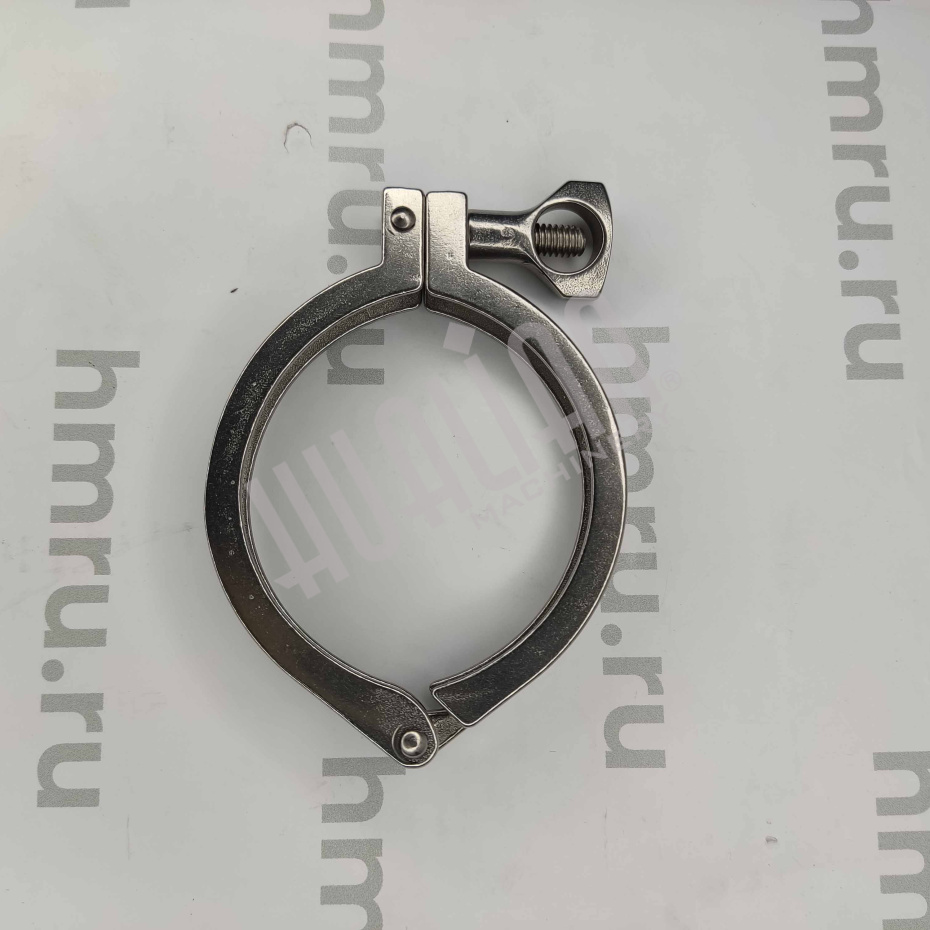 Хомут быстроразъёмного соединения CLAMP SMS 3" (91 мм) Hualian - Купить с доставкой по всей России