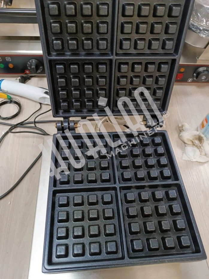 Вафельница для объемных вафель HWB-1S (1 секция, прямоугольник) (выставочный образец) Hualian - Купить с доставкой по всей России - 4