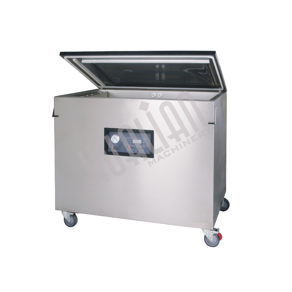 Напольный вакуумный упаковщик DZQ-900/2L (нерж., газ) Hualian - Купить с доставкой по всей России