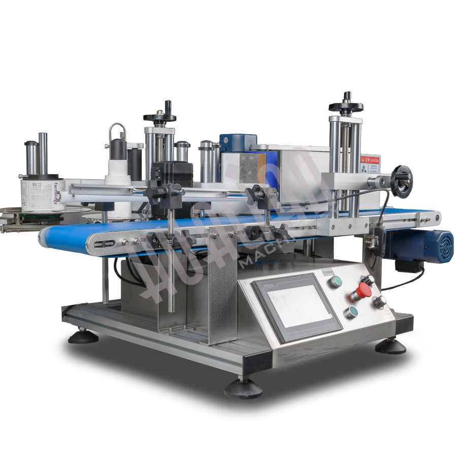 Автоматический этикетировщик для круглой тары с датером HLKP-35D Hualian - Купить с доставкой по всей России - 3