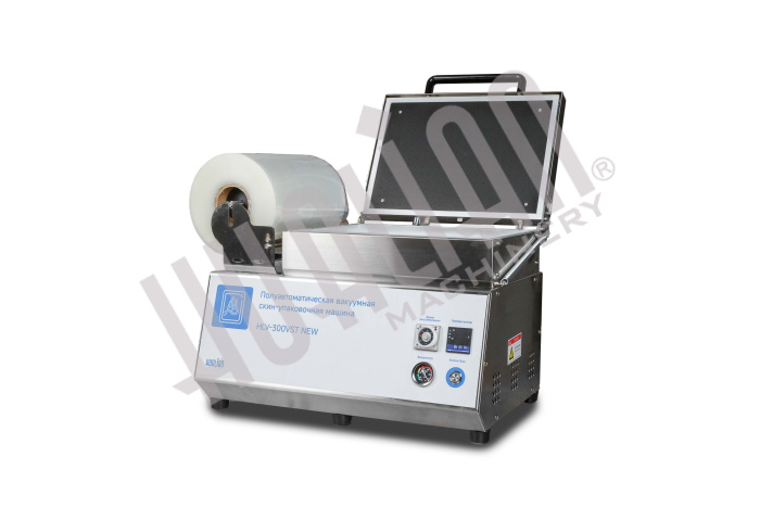 Скин-упаковочная машина HLV-300VST NEW на два лотка (глубина лотка 55 мм) Hualian - Купить с доставкой по всей России