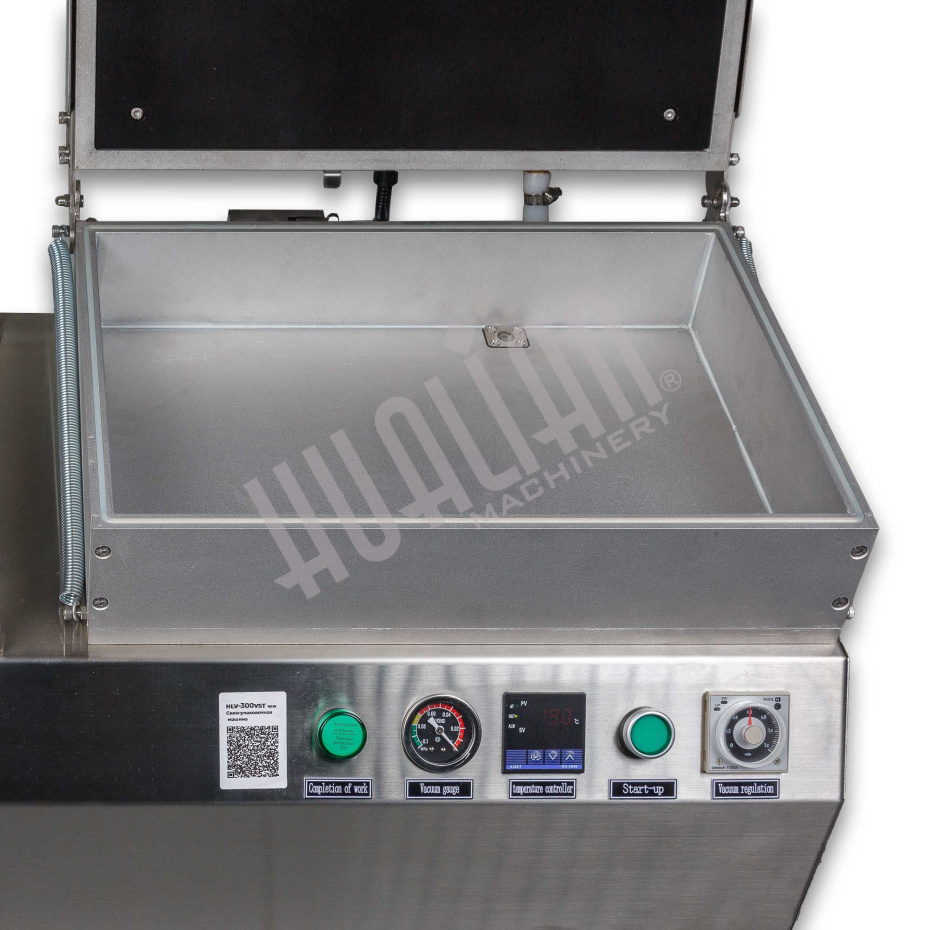 Ручной вакуумный пищевой скин-упаковщик HLV-300VST (глубина лотка 55 мм,2 лотка) PREMIUM Hualian - Купить с доставкой по всей России - 15