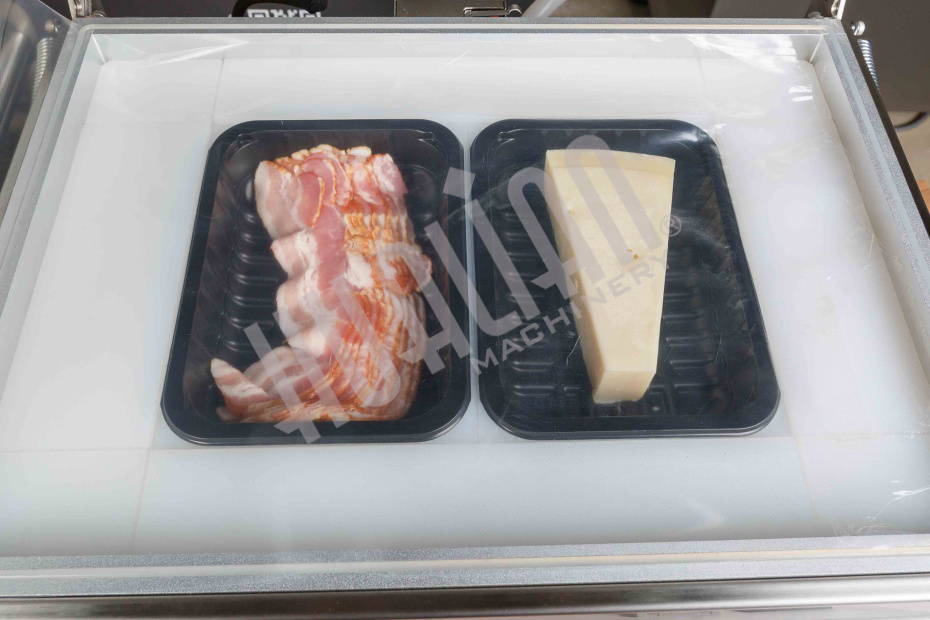 Скин-упаковочная машина HLV-300VST NEW на два лотка (глубина лотка 55 мм) Hualian - Купить с доставкой по всей России - 25