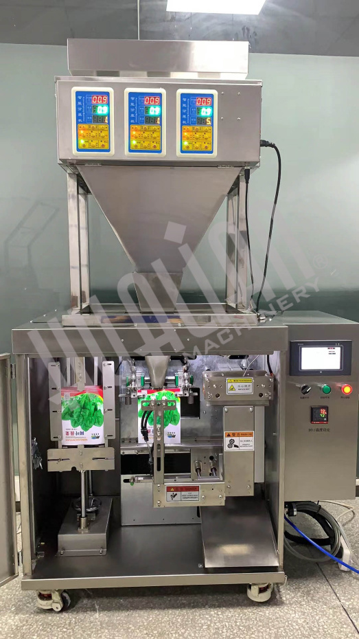 Мини дой-пак линия с весовым дозатором HLDX-500 Hualian - Купить с доставкой по всей России - 3