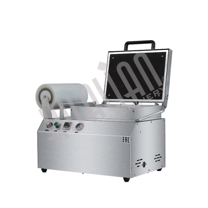 Ручной вакуумный пищевой скин-упаковщик HLV-300VST (глубина лотка 55 мм) Hualian - Купить с доставкой по всей России