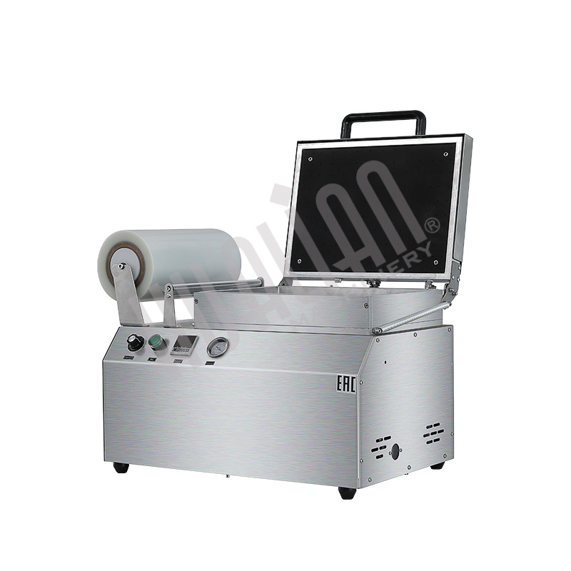 Ручной вакуумный пищевой скин-упаковщик HLV-300VST (глубина лотка 55 мм) Hualian - Купить с доставкой по всей России