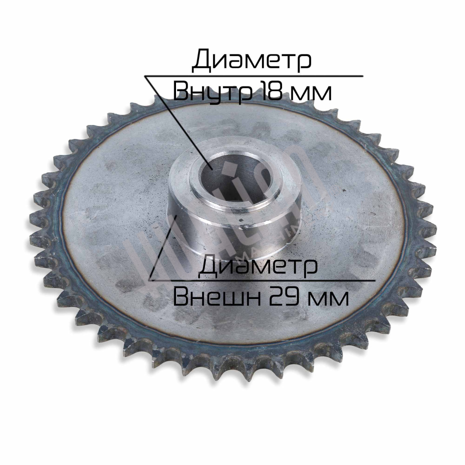 Звездочка привода дежи (ведомая) для HS-60 Hualian - Купить с доставкой по всей России - 2