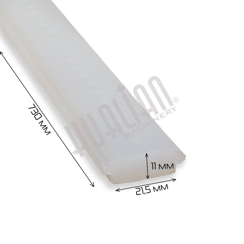 Резина силиконовая под сварочную планку (730*21,5*11) для DZ-720 Hualian - Купить с доставкой по всей России - 6