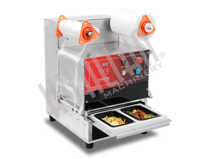 Автоматический запайщик лотков HLS-300TA (142x92*80, 2 лотка за цикл) Hualian - Купить с доставкой по всей России