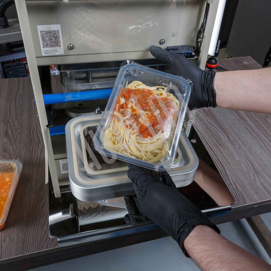 Полуавтоматический запайщик лотков HL-95B (210х148) Hualian - Купить с доставкой по всей России - 18