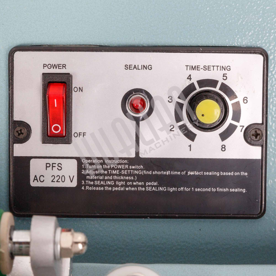Ножной усиленный запайщик PFS-450С с датером Hualian - Купить с доставкой по всей России - 10