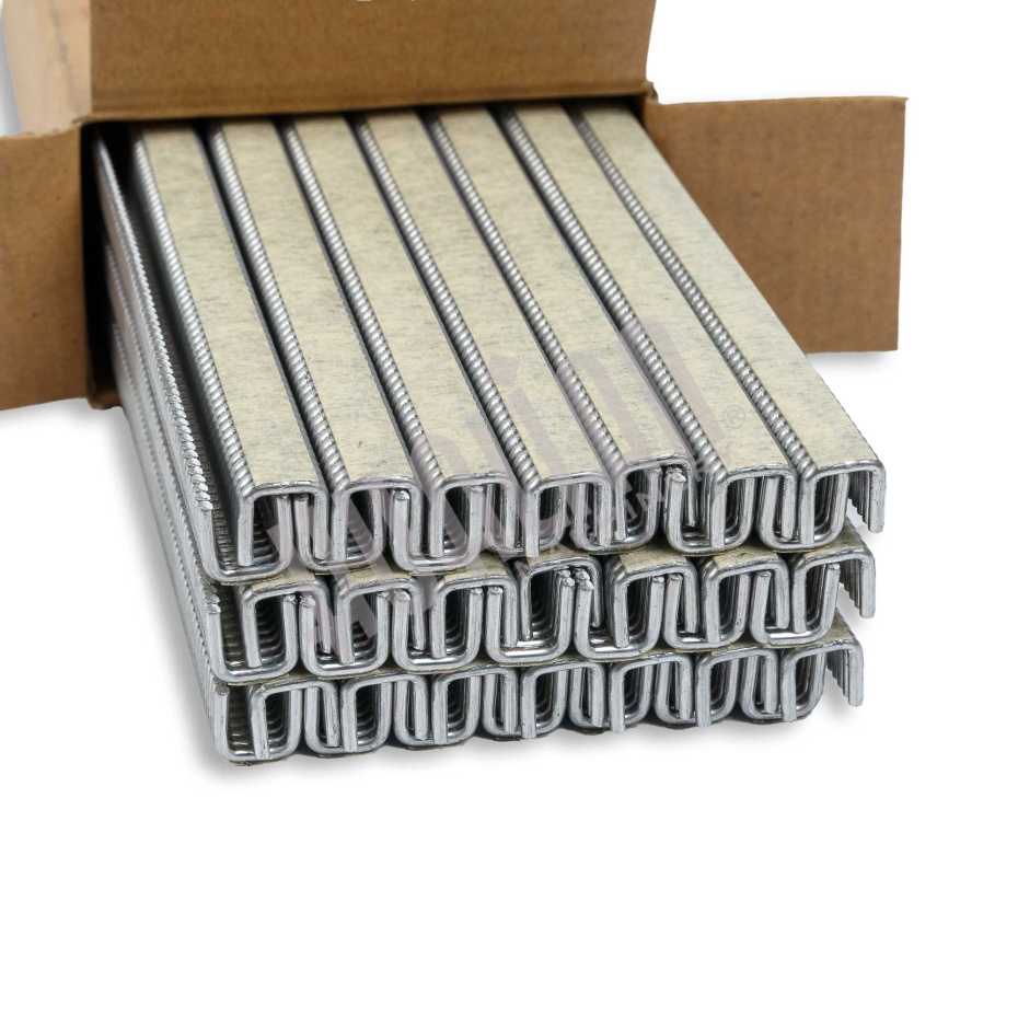 Клипсы для ручного клипсатора №502 (4000 шт., мягкие) Hualian - Купить с доставкой по всей России