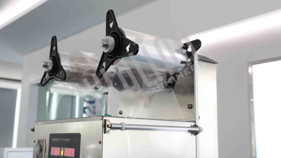 Автоматический запайщик лотков HL-95A (142*92, двойная матрица) Hualian - Купить с доставкой по всей России - 14