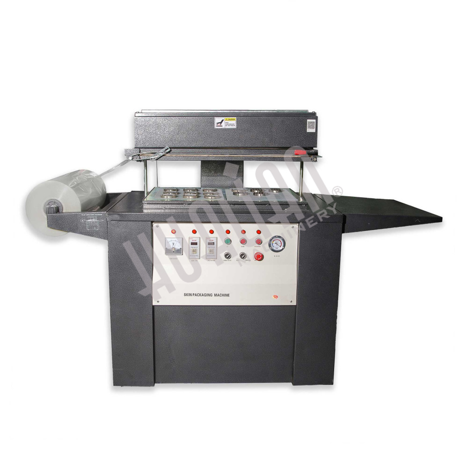 Скин упаковочная машина для герметичной упаковки пленкой TB-390 Hualian - Купить с доставкой по всей России - 2