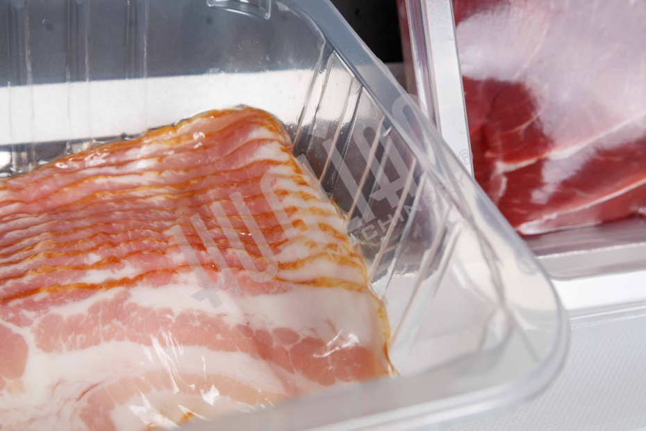 Скин-упаковочная машина HLV-300VST NEW на два лотка (глубина лотка 55 мм) Hualian - Купить с доставкой по всей России - 8