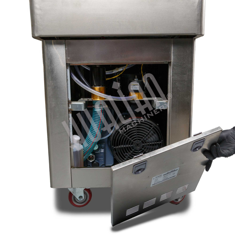 Напольная двухкамерная вакуум-упаковочная машина DZQ-700/2SB (нерж., газ) Hualian - Купить с доставкой по всей России - 19