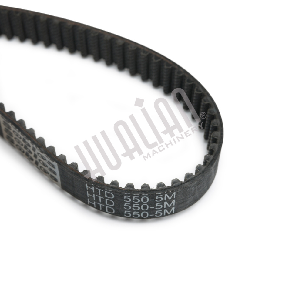 Ремень зубчатый HTD 550-5M-15 привода узла запайки DXDZ Hualian - Купить с доставкой по всей России - 4