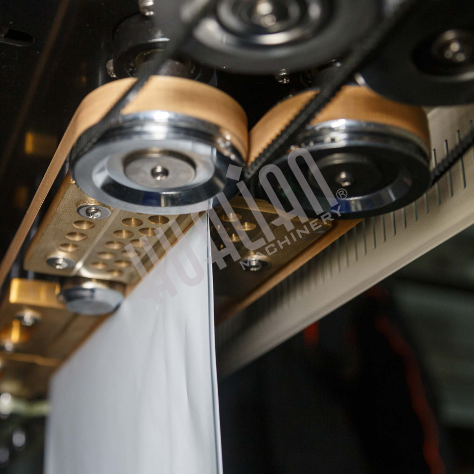 Роликовый конвейерный запайщик FRM-1370LD  (с датером. опция от края 110мм) Hualian - Купить с доставкой по всей России - 23