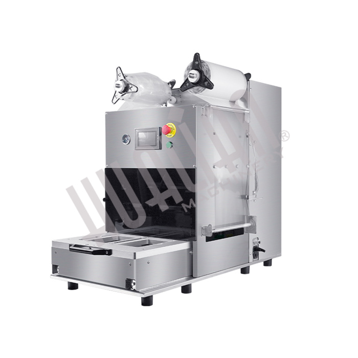 Вакуумный запайщик лотков с газонаполнением EV-272 (210*148*120 мм, 2 лотка за цикл) Hualian - Купить с доставкой по всей России