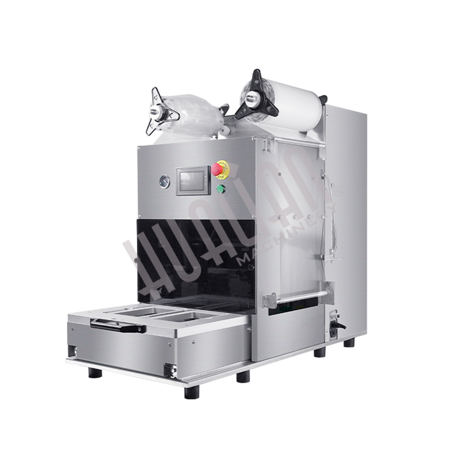 Вакуумный запайщик лотков с газонаполнением EV-272 (187*137*120 мм, 2 лотка за цикл) Hualian - Купить с доставкой по всей России