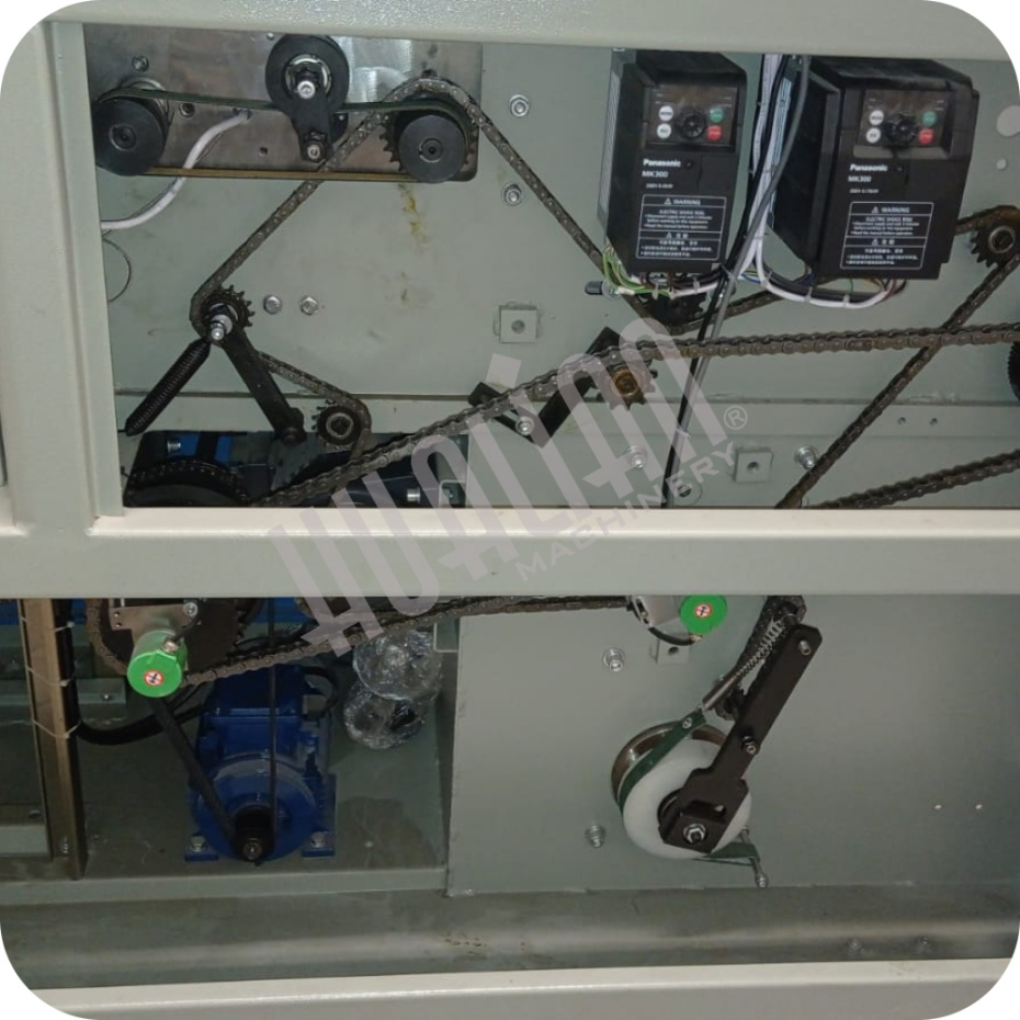 Горизонтальная упаковочная машина DXDZ-250XD NEW (W 80, S 280, рег. форм., L 120-280, H 40) (Выставочный образец) Hualian - Купить с доставкой по всей России - 5