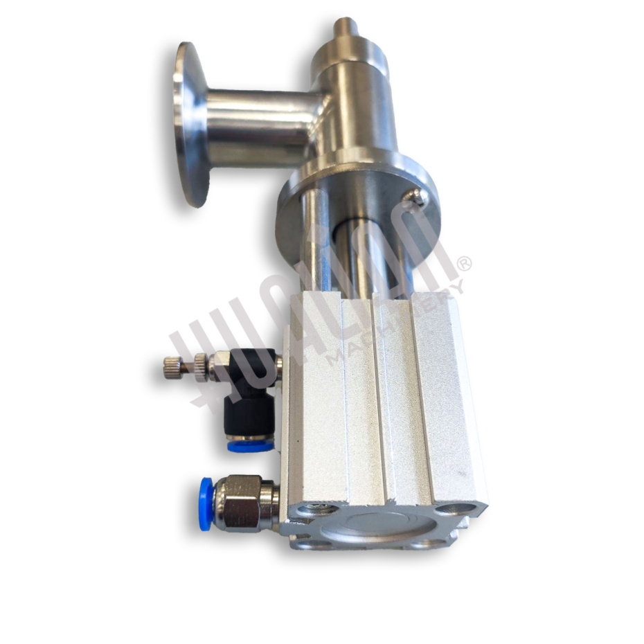 Узел подачи продукта с пневмоцилиндром для LPF-250T Hualian - Купить с доставкой по всей России - 3