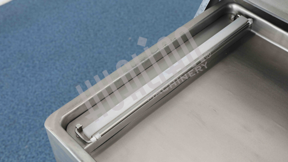 Напольная двухкамерная вакуум-упаковочная машина DZ-400/2SB SS (нерж.) Hualian - Купить с доставкой по всей России - 5