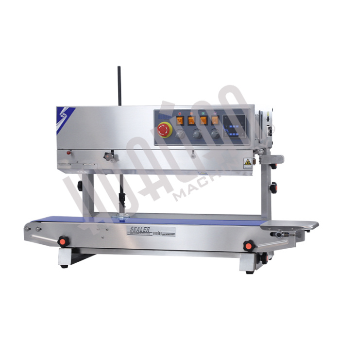 Роликовый(конвейерный) запайщик с правой подачей FRBM-810II (вертик., счетчик пакетов) Hualian - Купить с доставкой по всей России