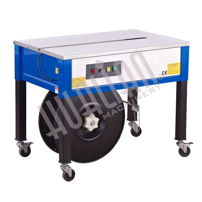 Полуавтоматическая напольная стреппинг-машина HL-8022 Hualian - Купить с доставкой по всей России