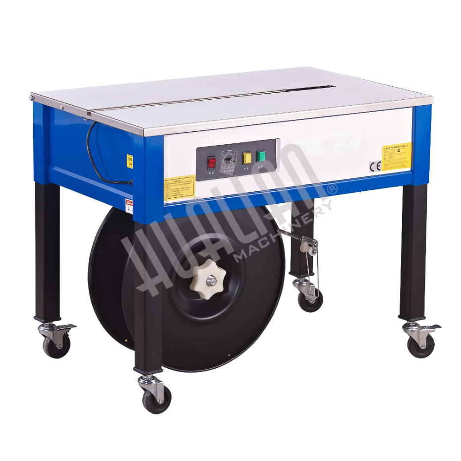 Полуавтоматическая напольная стреппинг-машина HL-8022 Hualian - Купить с доставкой по всей России