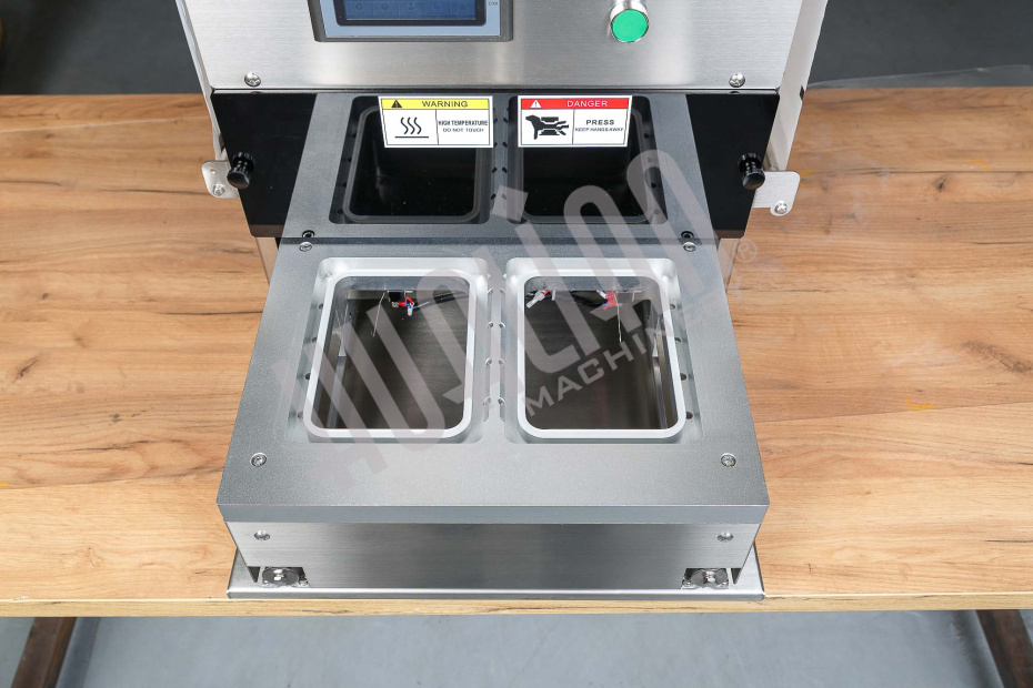 Запайщик лотков с газонаполнением EV-271 (210*148*120 мм, 2 лотка за цикл) Hualian - Купить с доставкой по всей России - 18