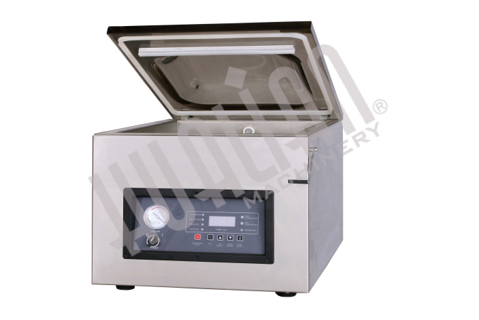 Настольный вакуумный упаковщик DZQ-400/T (нерж., газ) Hualian - Купить с доставкой по всей России