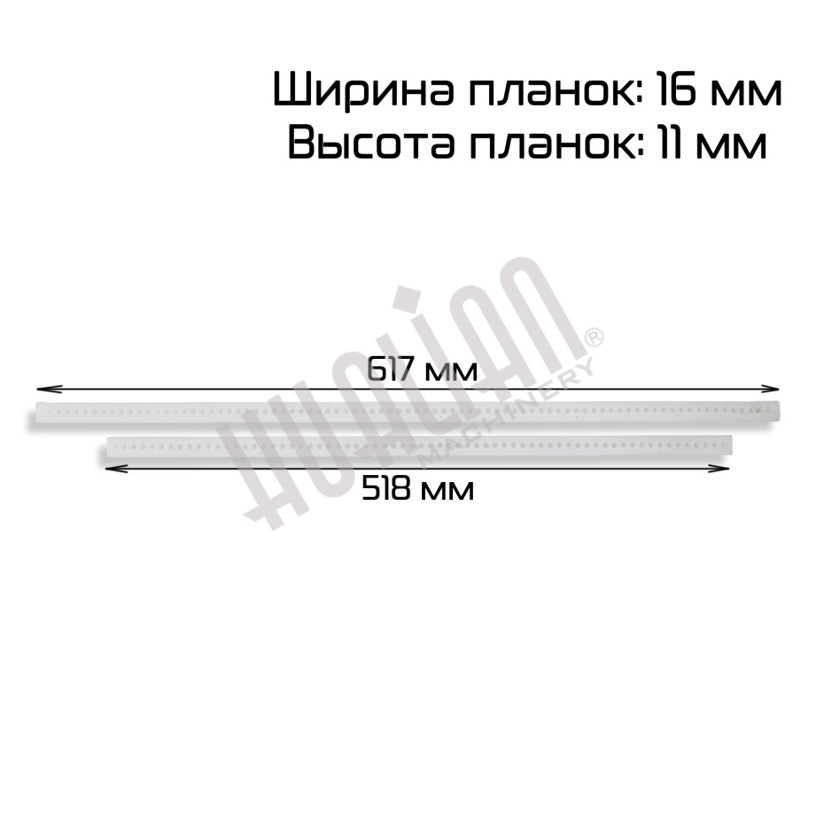 Комплект силиконовых планок для BSF-601 (2 шт.) Hualian - Купить с доставкой по всей России - 2