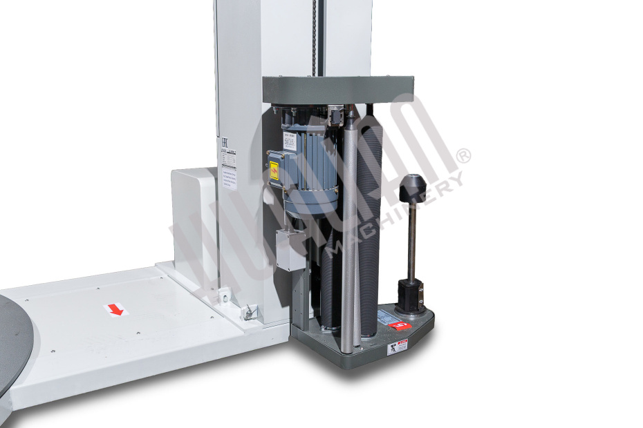 Паллетоупаковщик HL-1500 Economical с моторизированной кареткой с престрейчем Hualian - Купить с доставкой по всей России - 16